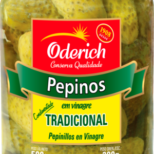 PEPINOS EN VINAGRE ODERICH 500G
