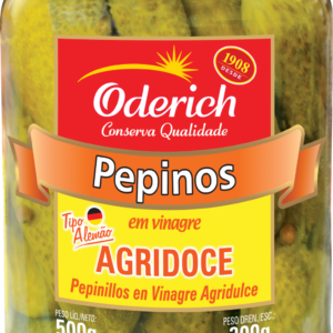PEPINOS AGRIDULCES ODERICH 500G