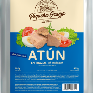 ATUN EN TROZOS NATURAL P.GRANJA 475G POUCH