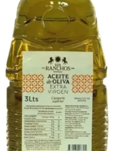 ACEITE DE OLIVA EXTRA VIRGEN 3LTS LOS RANCHOS