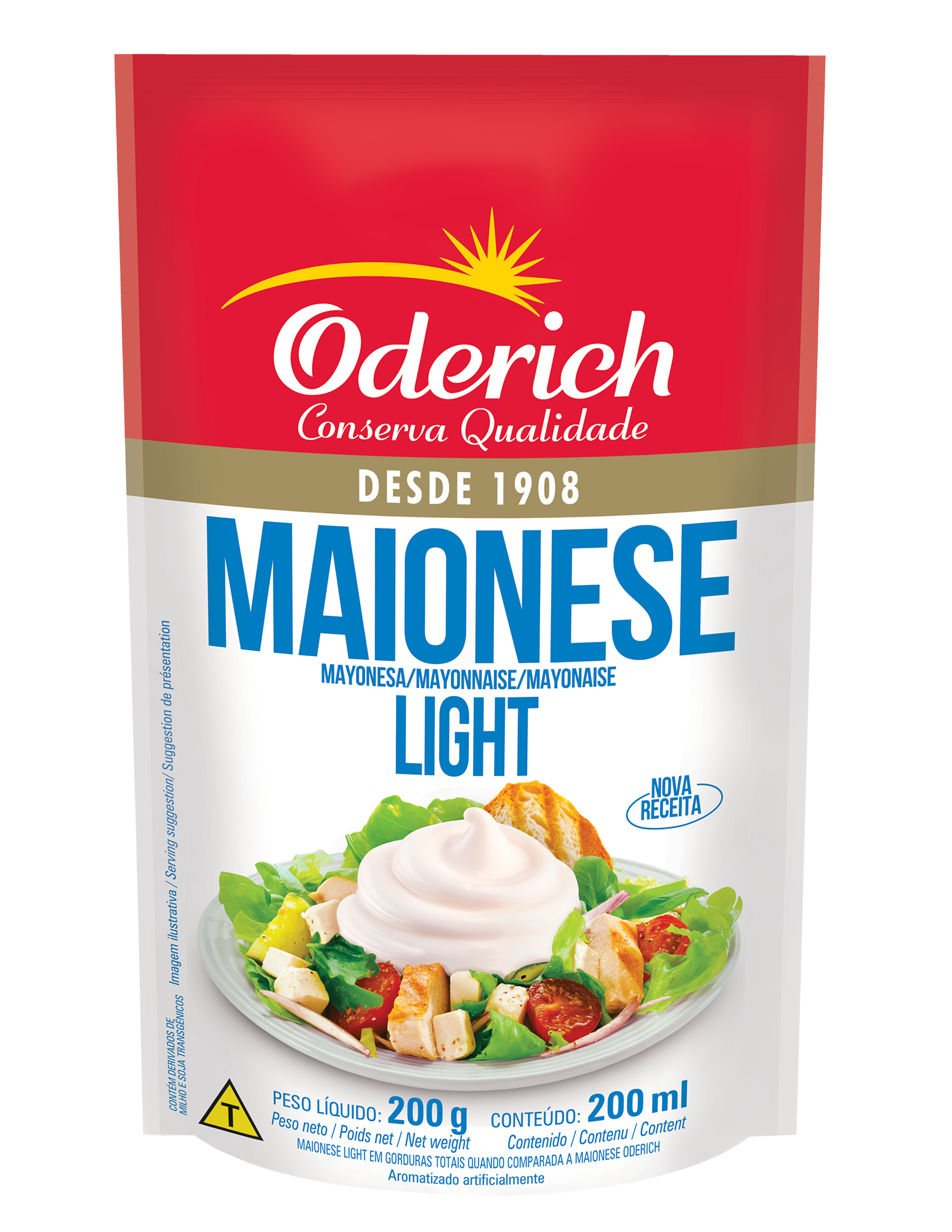 MAYONESA LIGHT POUCH 200G