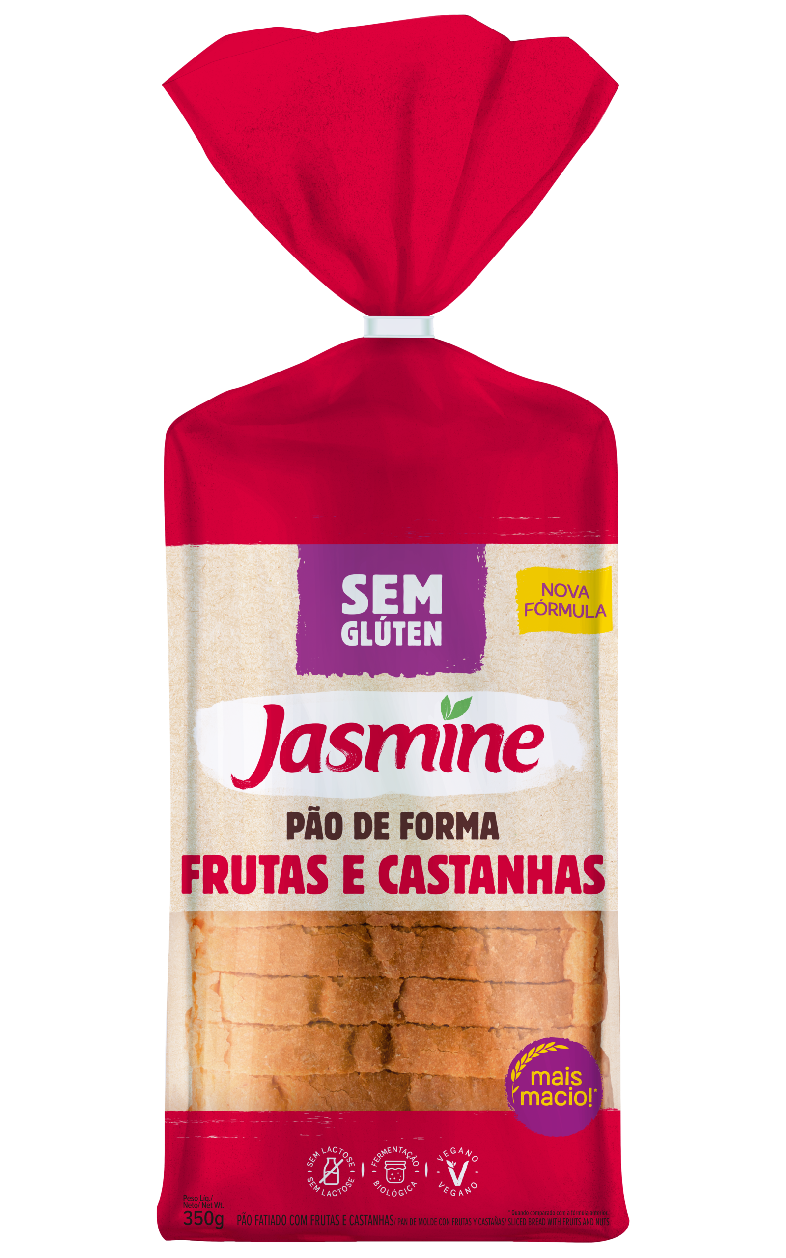 PAN DE FRUTAS S/GLUTEN JASMIN 350G
