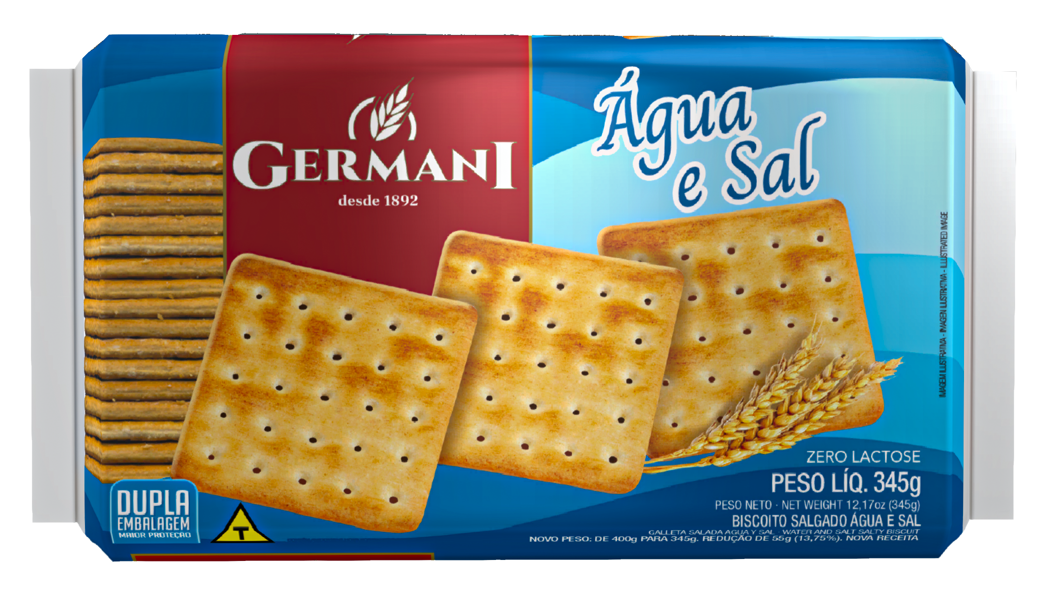 GALLETA AGUA Y SAL GERMANI 354G
