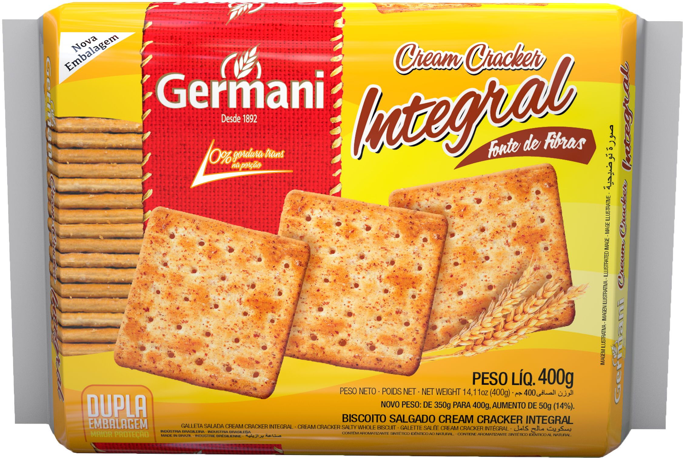 GALLETA INTEGRAL GERMANI 354G