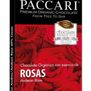 CHOCOLATE C/ESENCIA DE ROSAS PACCARI 50G
