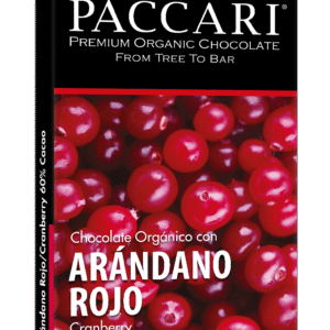 CHOCOLATE C/ARANDANOS ROJOS PACCARI 50G