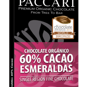CHOCOLATE CACAO ESMERALDAS PACCARI 50G