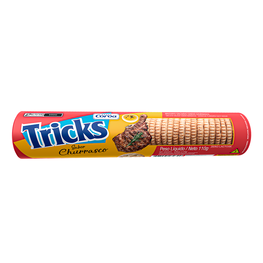 GALLETA TRICKS CHURRASCO COROA 110G