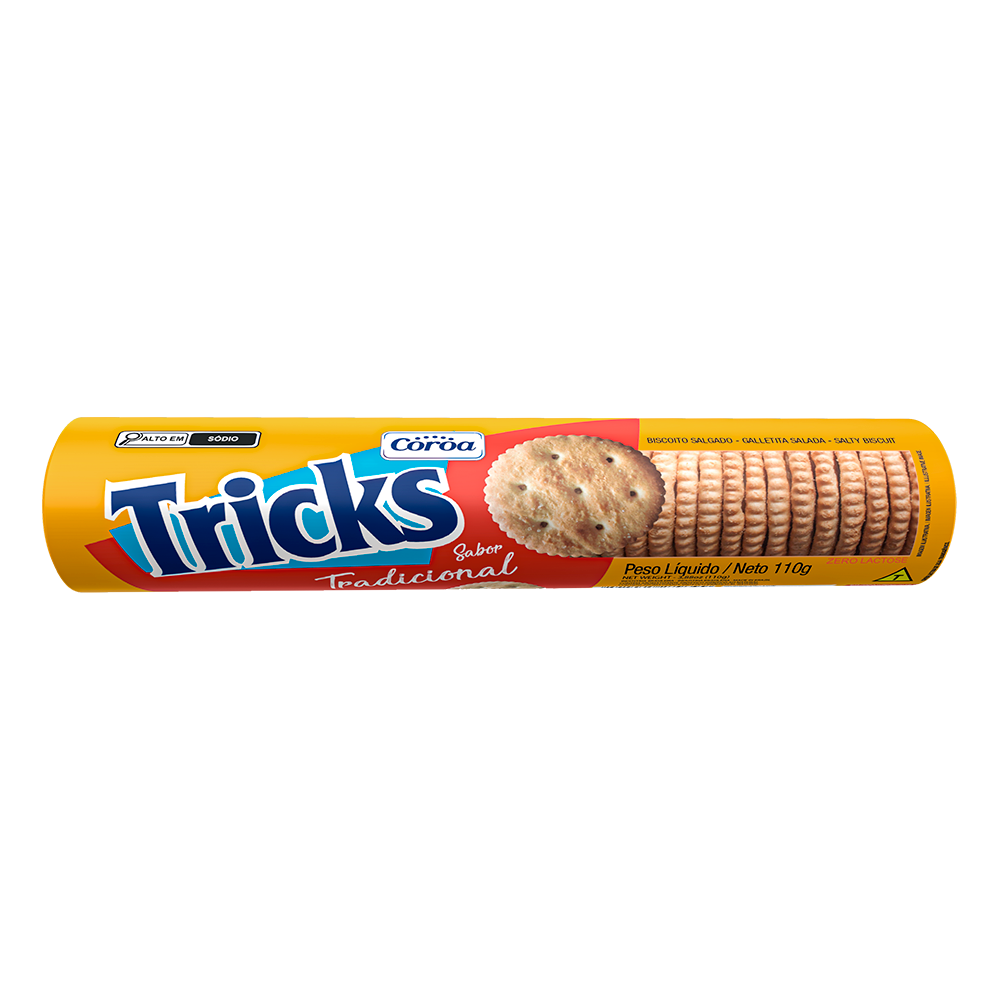 GALLETA TRICKS SALADA COROA 110G